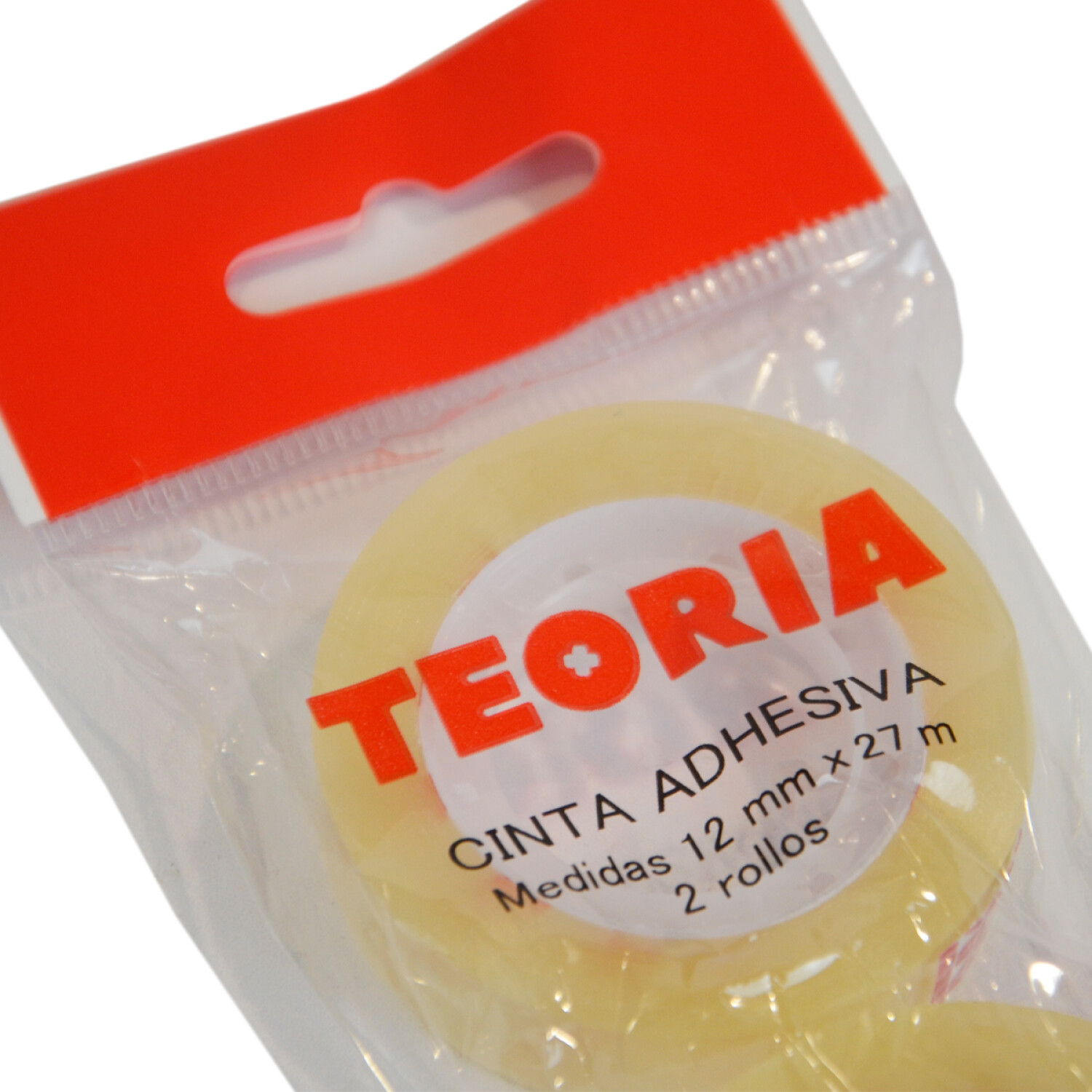 Cinta adhesiva 12mmx27mt Teoria