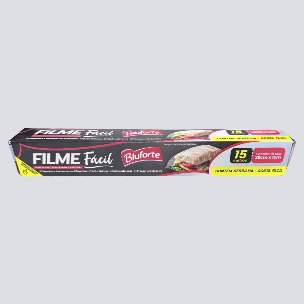 Film PVC Bluforte 28cmx15mt